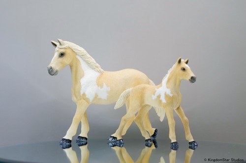 Schleich repaints mabel - repaints, ‘mabel’