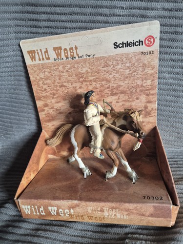 Vintage schleich 70302 sioux - vintage,