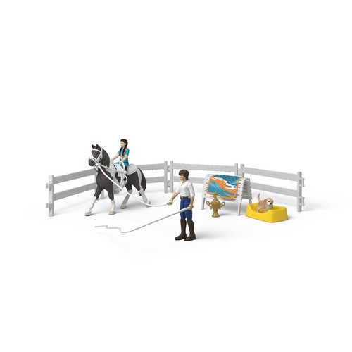 Schleich 42799 kim vaulting - schleich,