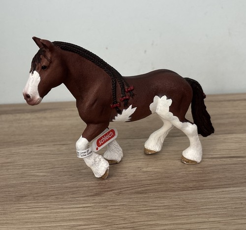 Clydesdale brown mare - brown, 13cms