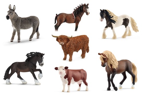 Schleich farm animals - farm,