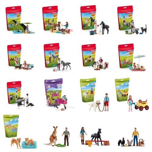 Schleich pocket sets full - schleich,