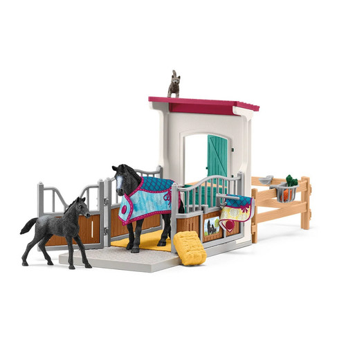 Schleich horse box with - schleich, mare