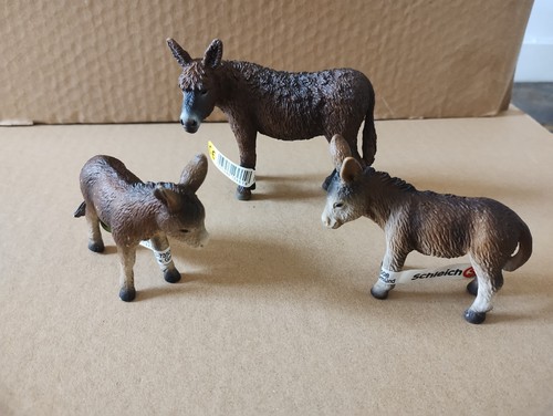 Schleich donkeys new - schleich,